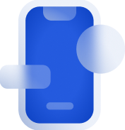 Mobile graphic representing app development services